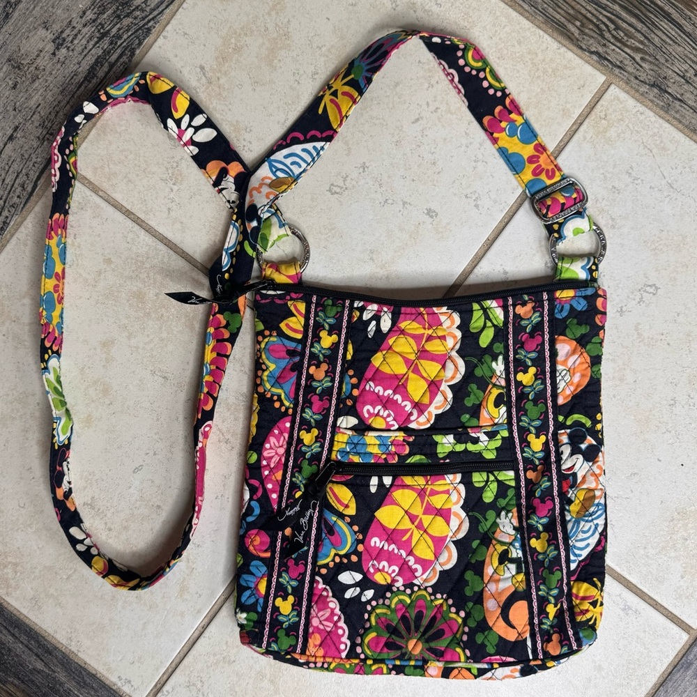 Disney parks Vera Bradley midnight with print excellent condition collab